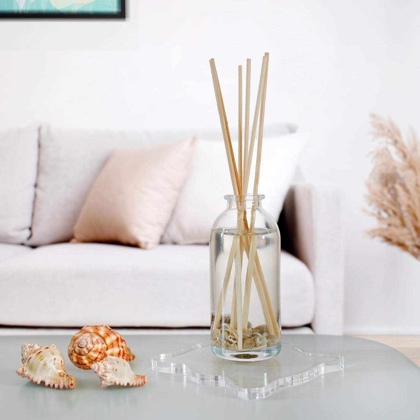 Urban Naturals Ocean Mist & Sea Salt Scented Oil Reed Diffuser Refill | Includes a Free Set of Reed Sticks! 4 oz.