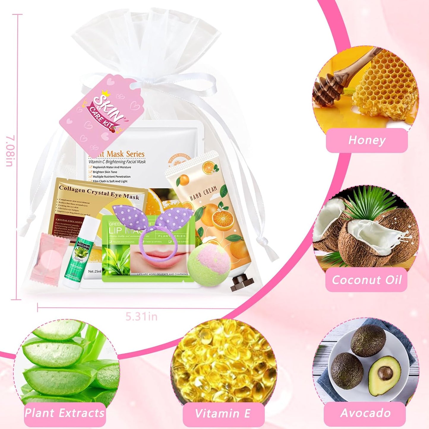160 PCS Spa Party Supplies for Girls Women, Include Facial Mask, Hand Creams, Lip Balms, Eye Mask, Lip Mask, Foot Bath Bombs, Mothers Day Gift, Sleepover Party Favors Bulk Gifts for Girls Women