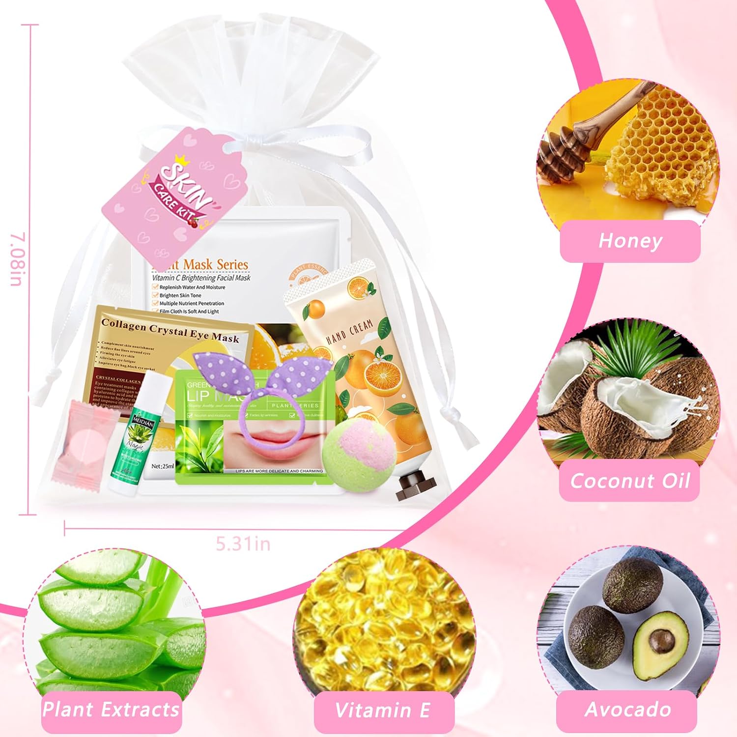 160 PCS Spa Party Supplies for Girls Women, Include Facial Mask, Hand Creams, Lip Balms, Eye Mask, Lip Mask, Foot Bath Bombs, Mothers Day Gift, Sleepover Party Favors Bulk Gifts for Girls Women
