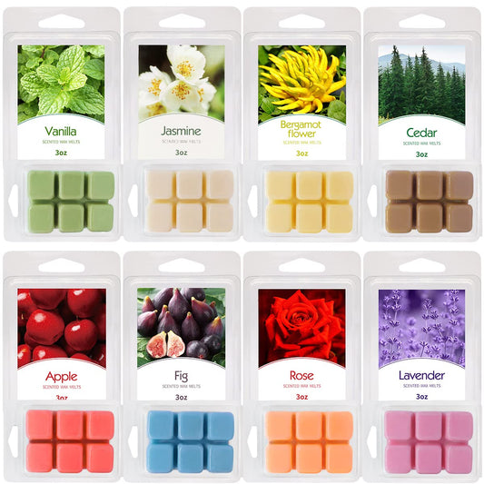 8 Packs Scented Wax Melts Set