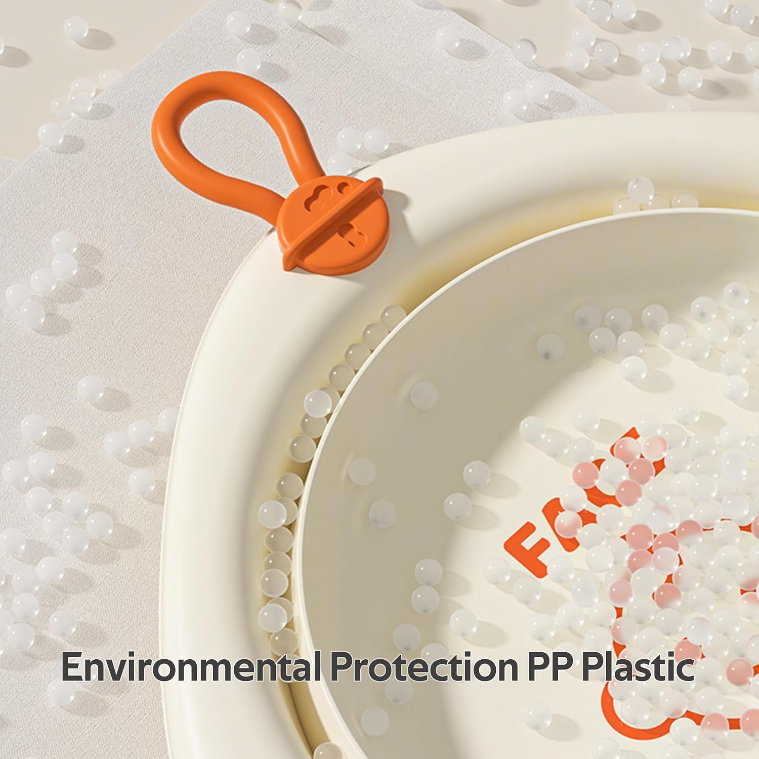 3-Pack Collapsible Wash Basin Set, Portable Foldable Plastic Basins for Baby Bottles, Kids, Camping, Travel, and Laundry