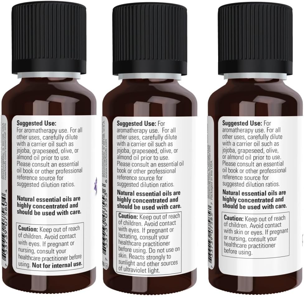 3-Pack Variety of Now Essential Oils: Summer Fun - Lavender, Grapefruit, Peppermint
