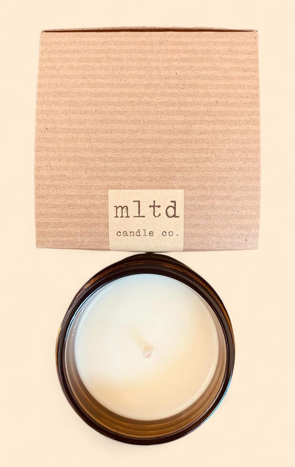 Brown Sugar Cinnamon Soy Candle | Brown Sugar, Butter, Cinnamon Scented | 8 oz. | 40 Hour Burn Time | Non-Toxic, Phthalate-Free, Dye-Free | Hand-Poured | Amber Jar | Cotton Wick | Made in The USA