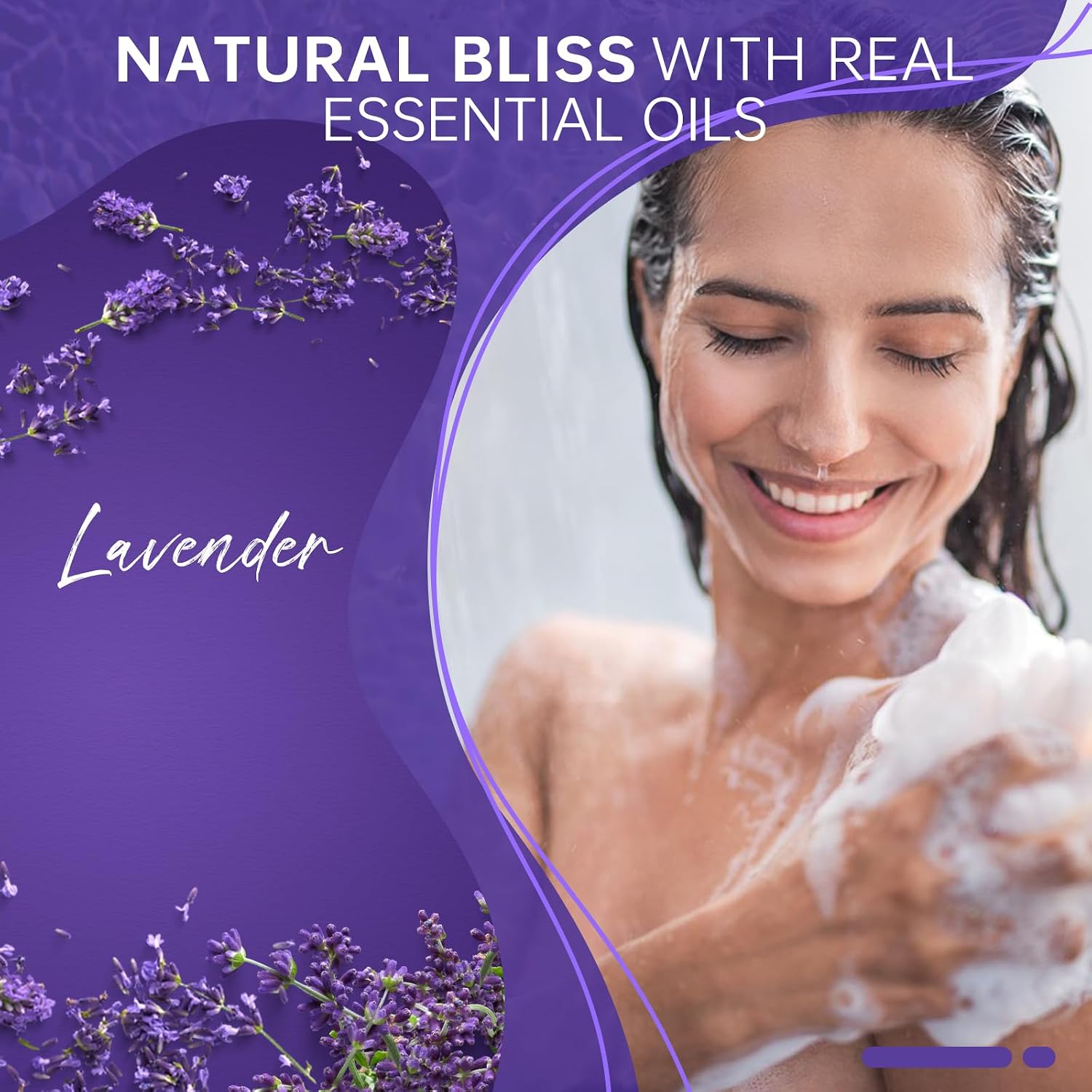 SWCANDY Shower Steamers Aromatherapy Travel Essentials Birthday Gifts for Women, Lavender 8 Pcs, Bath Bombs Shower Bombs with Natural Essential Oils, Relaxation Home SPA