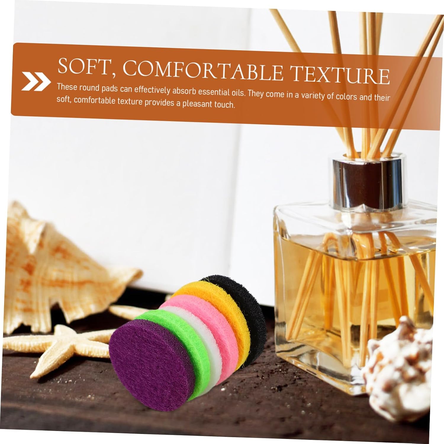 MAGICLULU 12pcs Scentfill Refills Aromatherapy Diffuser Pads Essential Oil Diffusers for Essential Oils Replacement Pads