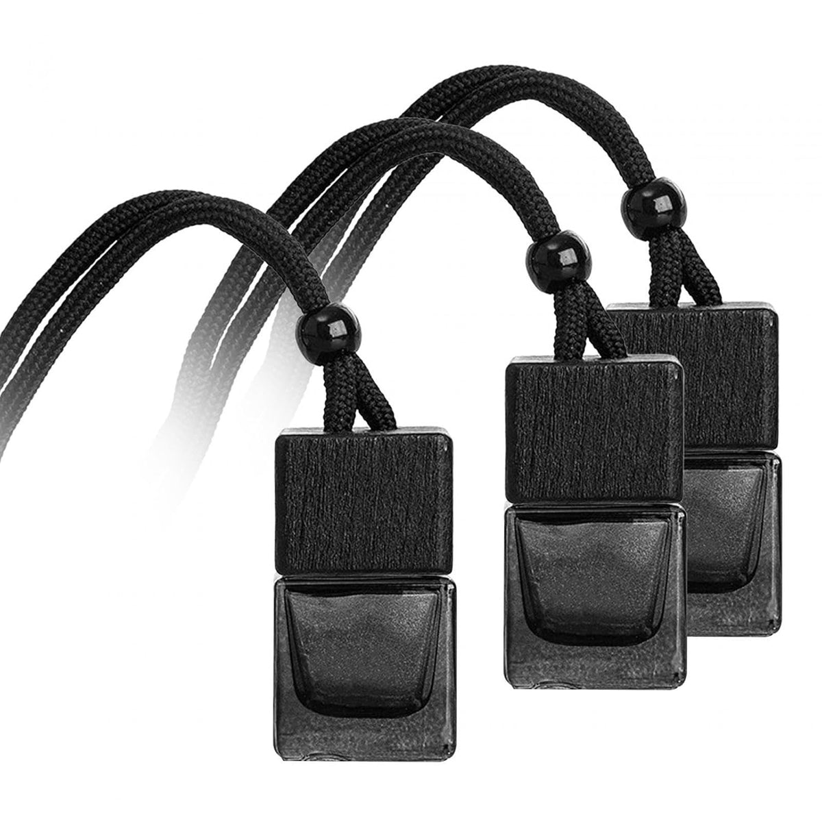 3 Pcs Hanging Car Air Freshener Empty Car Diffuser Bottles
