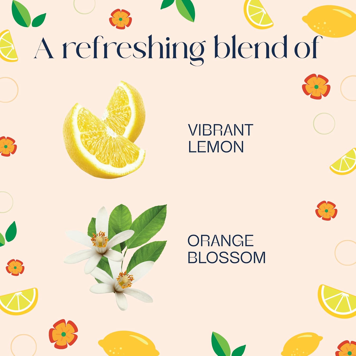 Glade Odor Fighting Soft Mist Air Freshener Room Spray, Lemon Zest & Poppy, 8oz., 6 count