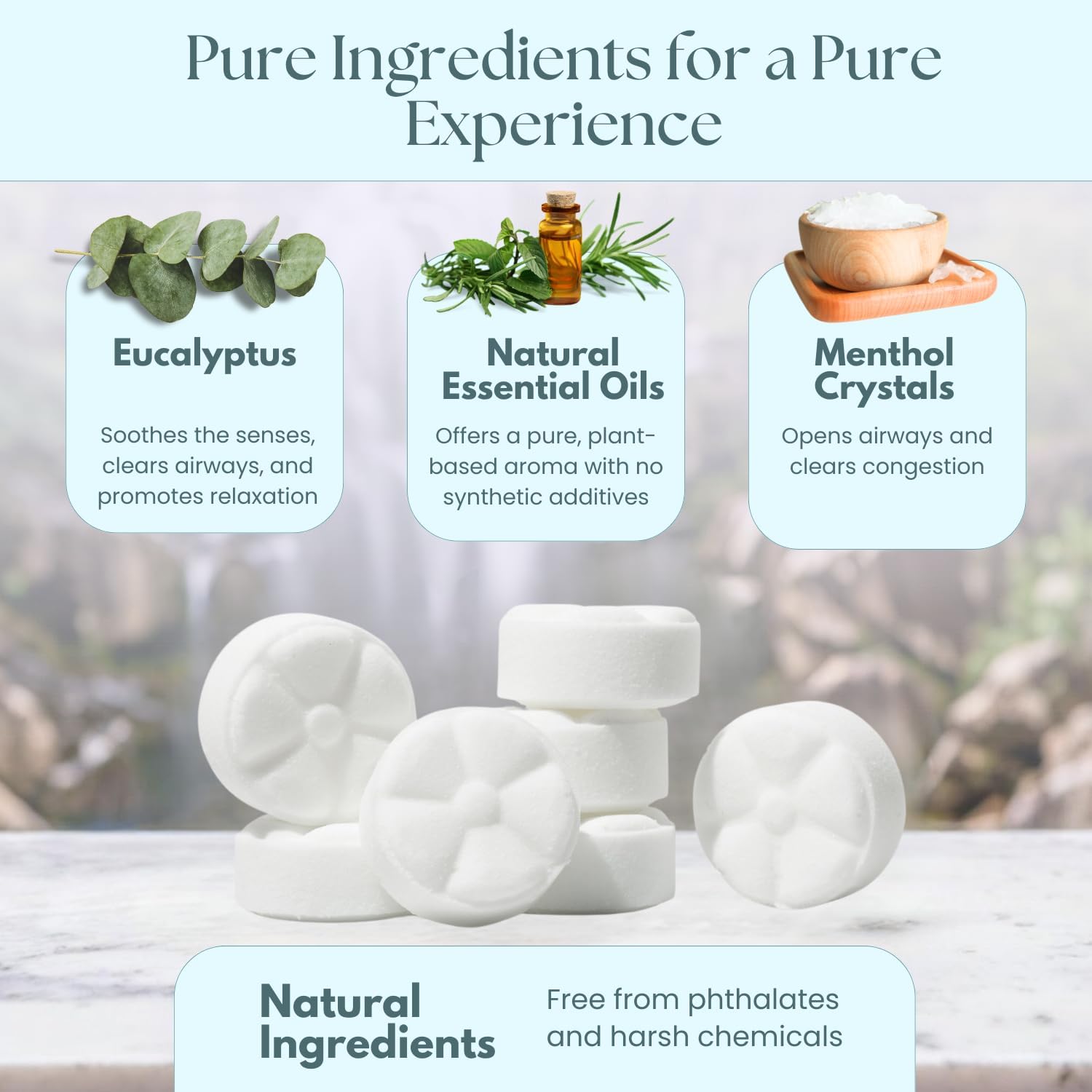 The Lavish Goat USA Made Shower Steamers 35 Count – Aromatherapy Shower Bombs - Tablets for Relaxation & Stress Relief