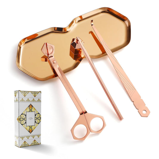 PATOISE 4 in 1 Candle Accessory Set