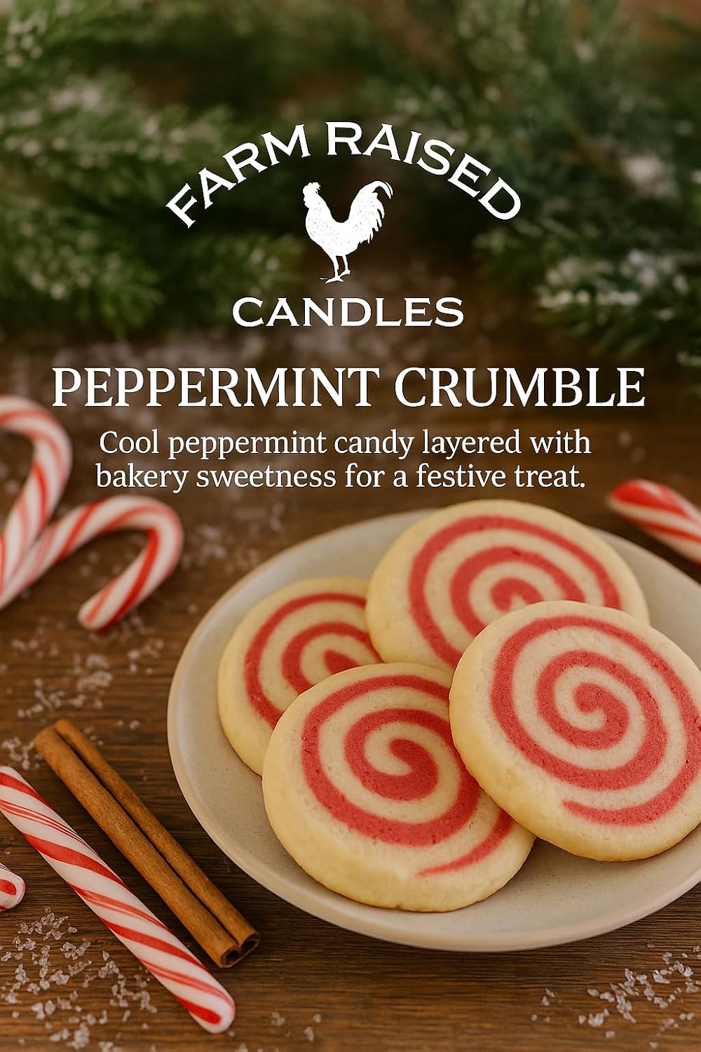 – Christmas Wonderland 16 oz Total (3 oz Each) 5-Pack Soy Wax Melts | Spiced Gingerbread, Holiday Vanilla Bean, Peppermint Crumble, Sugared Apples | 100% USA Made