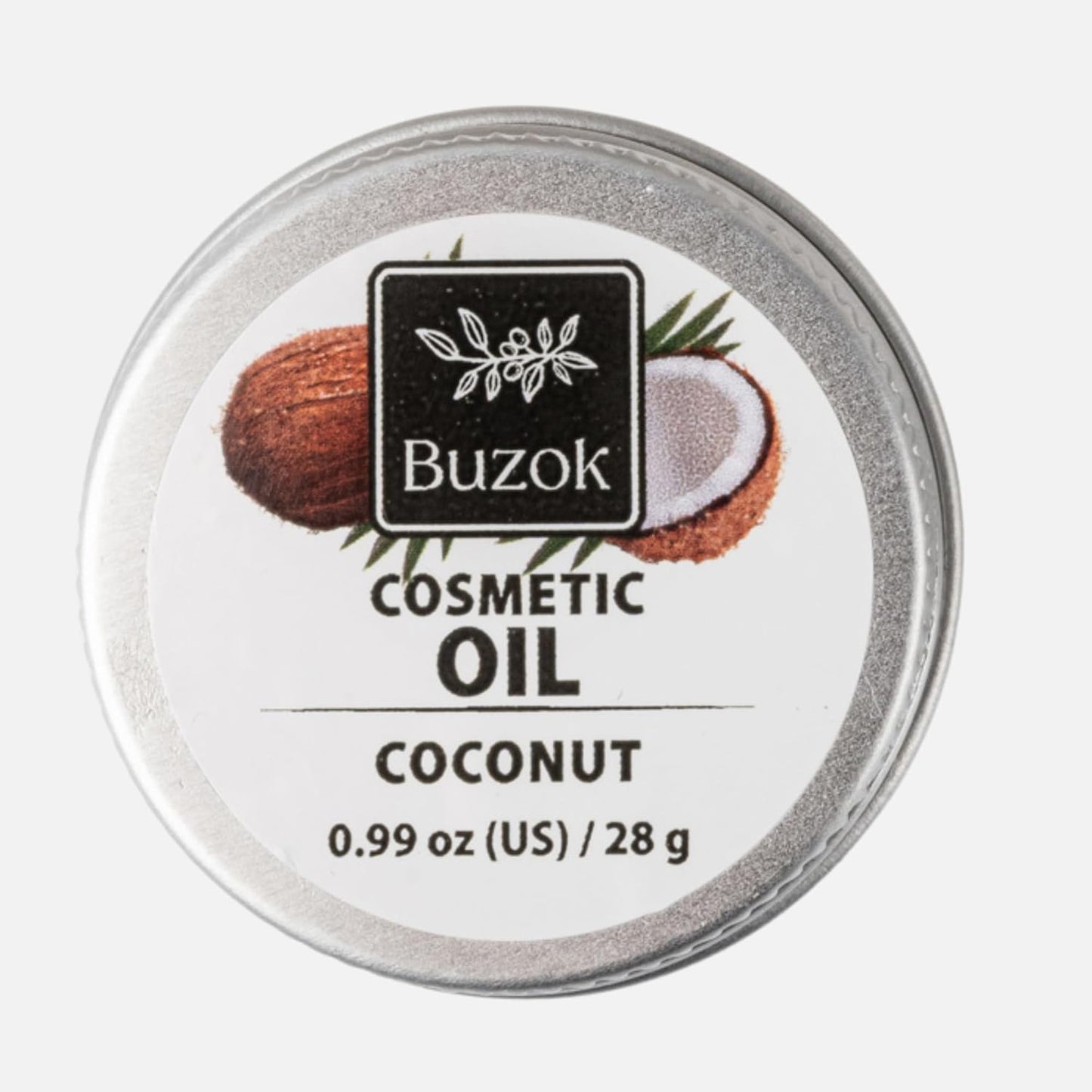 Coconut Oil – Cosmetic Carrier Oil for Skin Care, Massage & DIY Beauty Use – Solid Oil That Melts with Warmth – For External Cosmetic Use