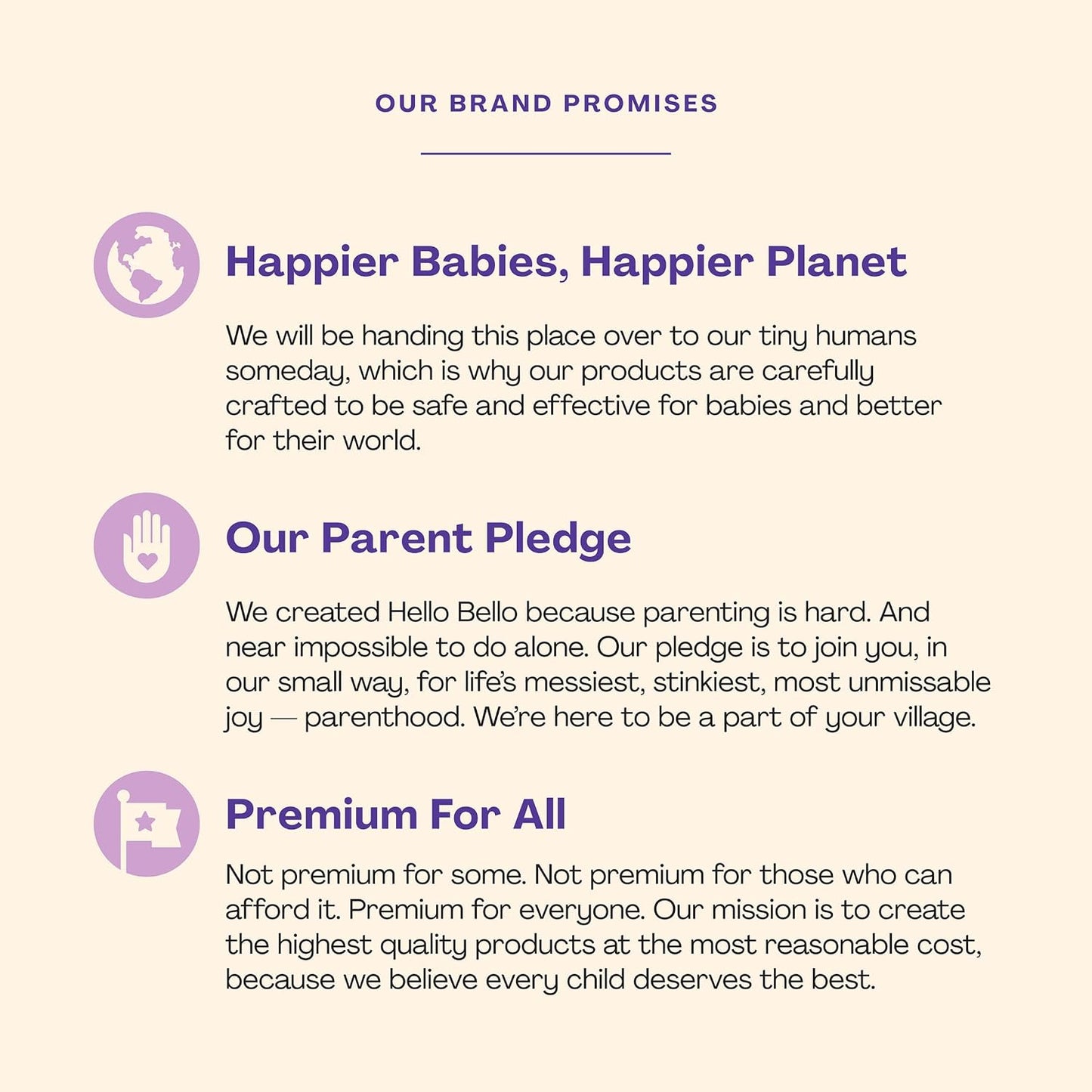 Hello Bello Ultra-Hydrating Baby Bubble Bath, Soft Lavender Scented, Tear Free & Safe for Sensitive Skin, 10oz Bottle