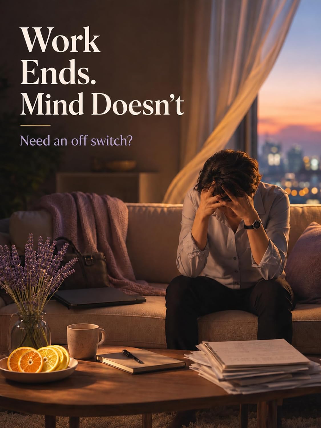Afterwork Unwind — A 100% Pure Essential Oil Blend Bright Citrus-Floral Diffuser Blend that Helps You Switch Off The Noise of The Day, Essential Oils for Diffusers for Home