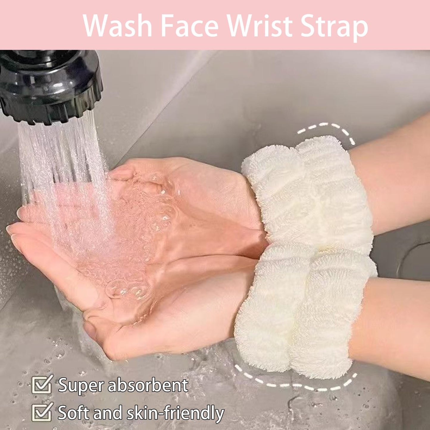 Skincare Face Wash Spa Headband and Wristband Set Top Knotted Headbands Big Hair Claw Clips Butterfly Hair Accessories Quilted Makeup Bag Blank Cards Gifts for Women and Teen Girl Gifts Trendy Stuff