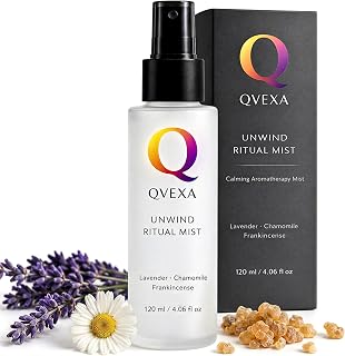 Unwind Ritual Deep Sleep Pillow Spray & Aromatherapy Mist, 4.06 fl oz | Stress relief aromatherapy mist with Chamomile & Frankincense, linen, bed & pillow sleep spray, relaxation, anytime reset.