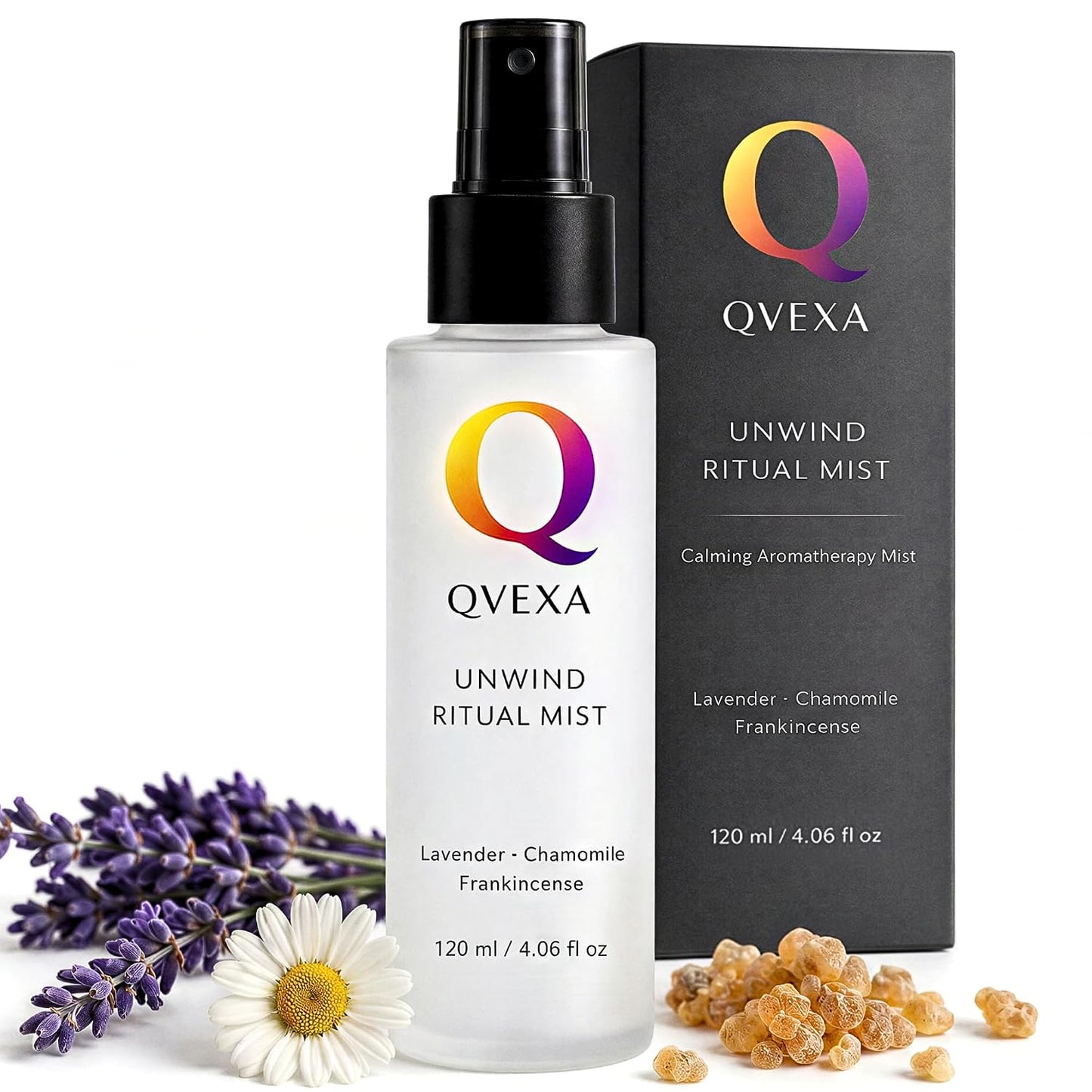 Unwind Ritual Deep Sleep Pillow Spray & Aromatherapy Mist, 4.06 fl oz | Stress relief aromatherapy mist with Chamomile & Frankincense, linen, bed & pillow sleep spray, relaxation, anytime reset.