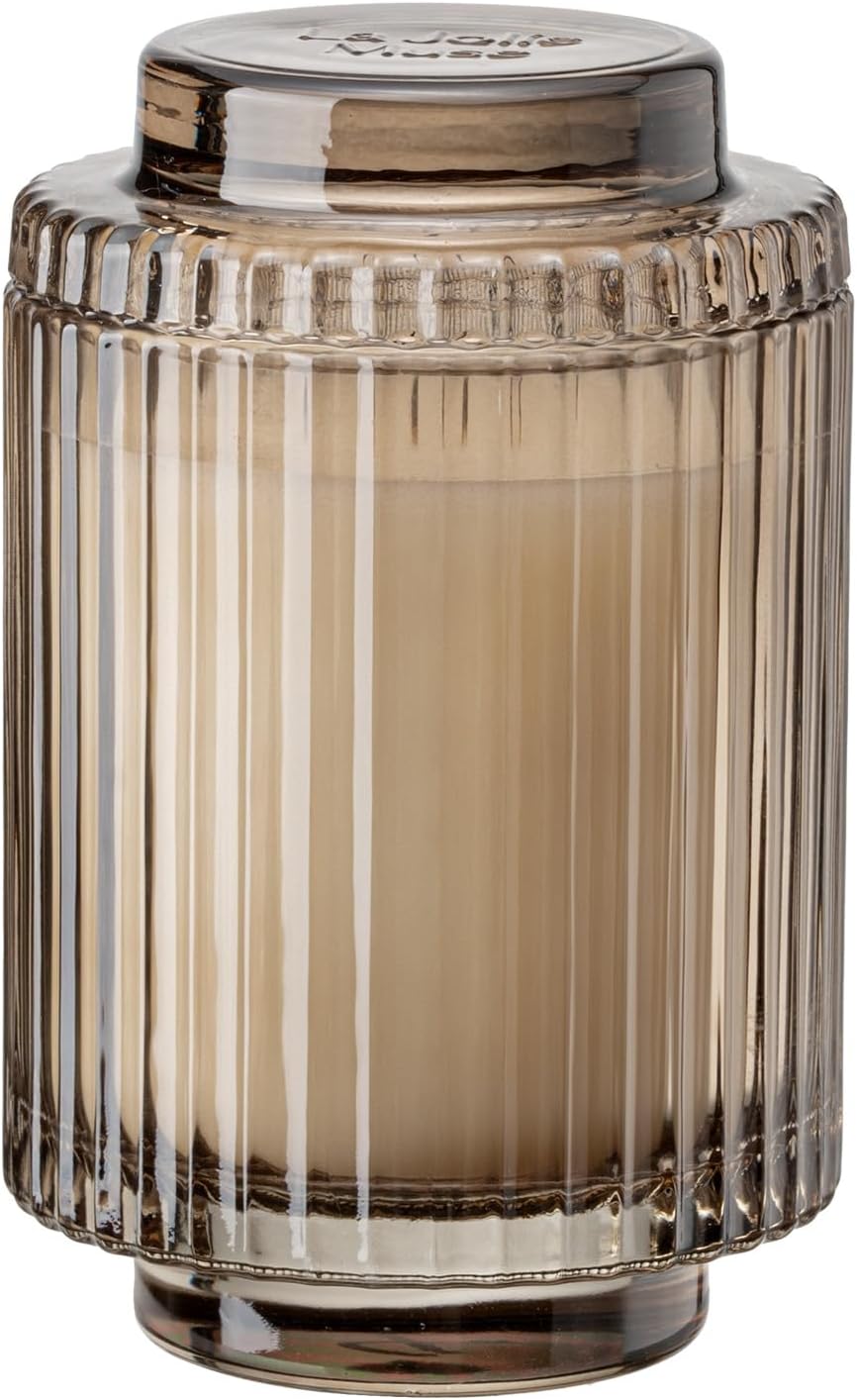 LA JOLIE MUSE Vanilla & Coconut Scented Candles, Candles Gifts for Women, Natural Soy Wax Candles for Home Scented, 80 Hours Long Burning, 12.3oz