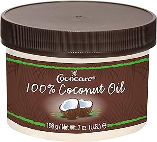Cococare 100% Coconut Oil 7 Oz - Coconut Oil for Skin and Hair