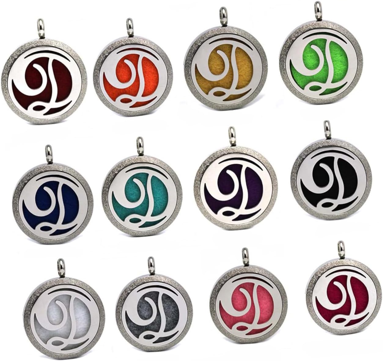 Healifty 100pcs Thick Absorbent Replacement Pads for Diffuser Necklace Locket Mixed Colors Fit for Optimal Scent Diffusion Reusable Essential Oil Pads