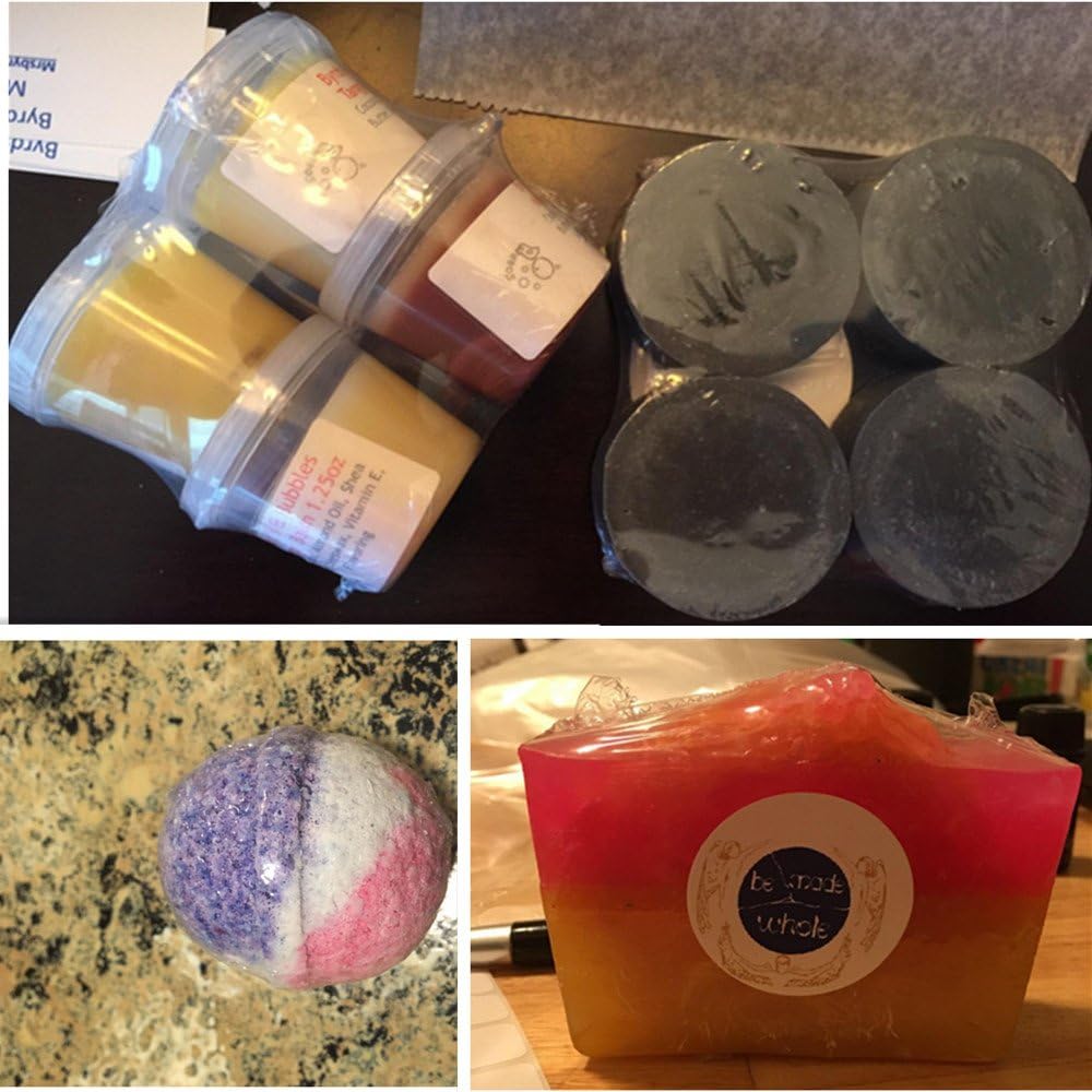6"x6" Shrink Wrap Bags for Soaps Bath Bombs and Handmade Crafts,PVC Heat Shrink Bags Perfect For Wrapping A Wide Variety Of Products Including Essential Oil Bottle (300 PCS)