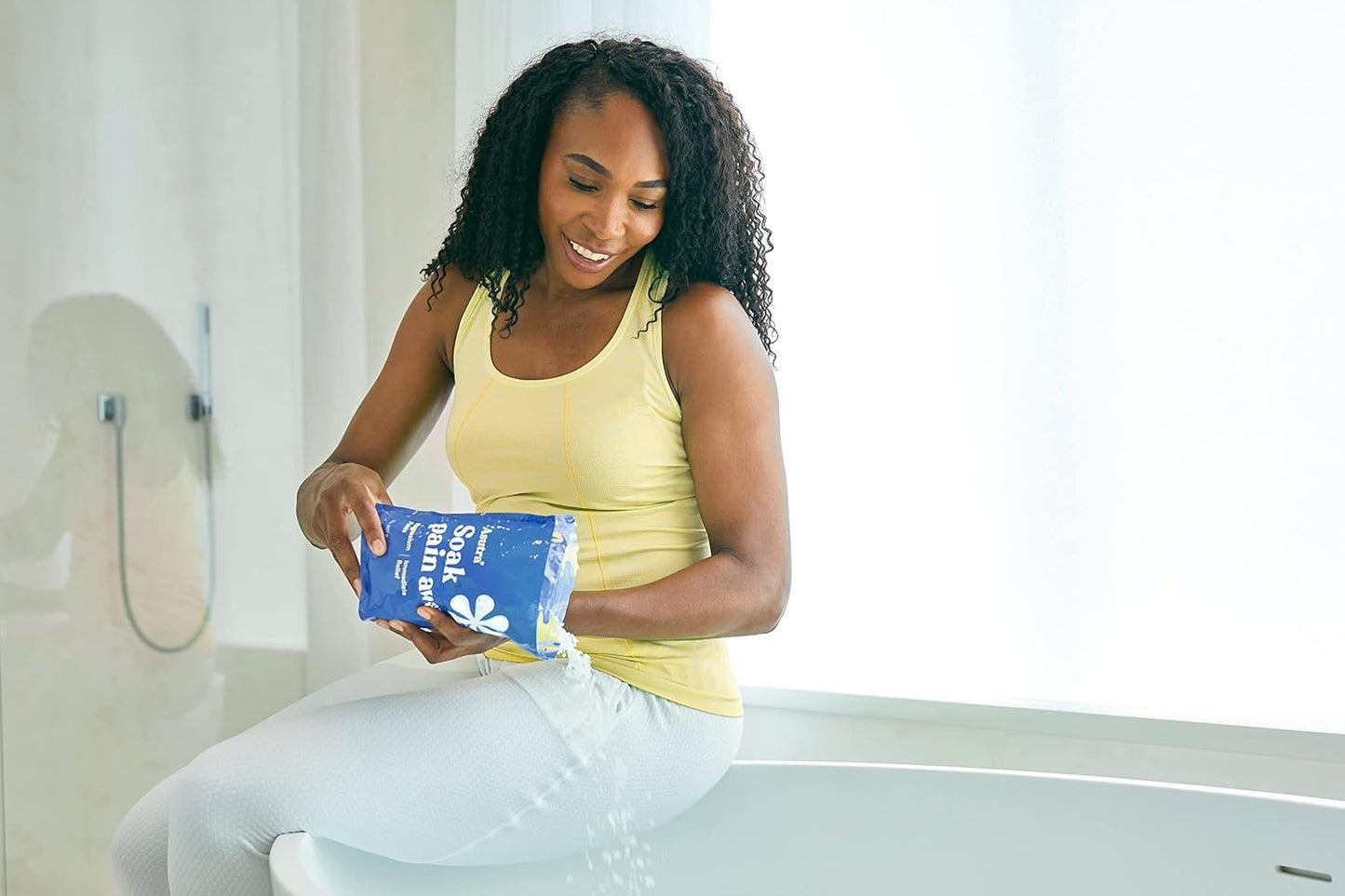 Asutra Magnesium Chloride Flakes for Bath, Pure Zechstein Source, Magnesium Flakes for Bath Soak, Foot & Body, 4 lbs