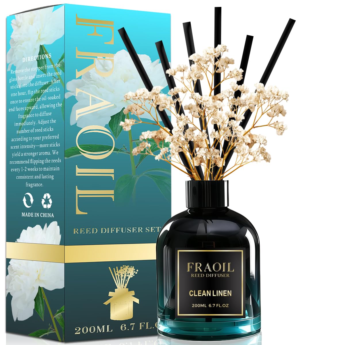 Clean Linen Reed Diffuser