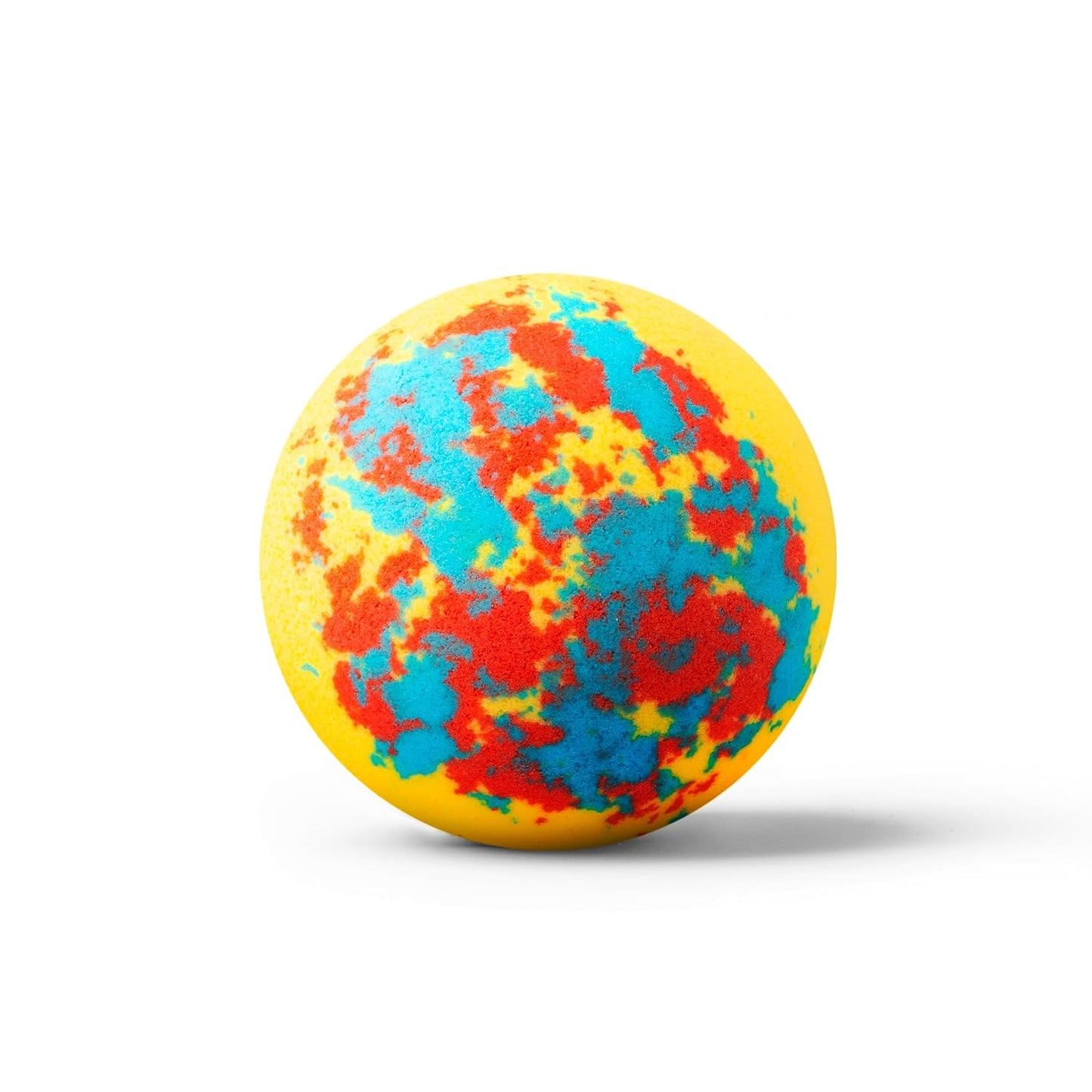 Da Bomb Bath Tie Dye Yellow Bath Bomb, 7oz, Passion Fruit