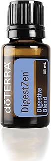 doTERRA DigestZen 15ml - Pure Essential Oil Digestive Blend with Peppermint, Ginger and Other Natural Oils to Help Reduce Gas, Indigestion and Upset Stomach