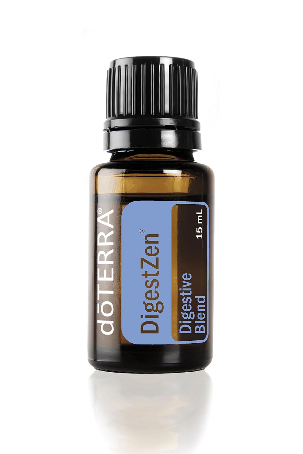 doTERRA DigestZen 15ml - Pure Essential Oil Digestive Blend with Peppermint