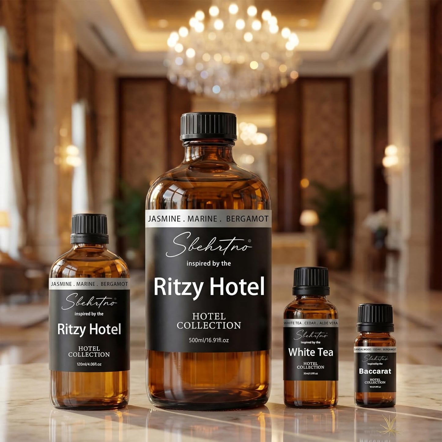 Hotel Collection Diffuser Oil – Inspired by Iconic Five-Star Coastal Hotel Scents – for Essential Oil & Waterless Diffusers (0.34 Fl Oz (Pack of 1))