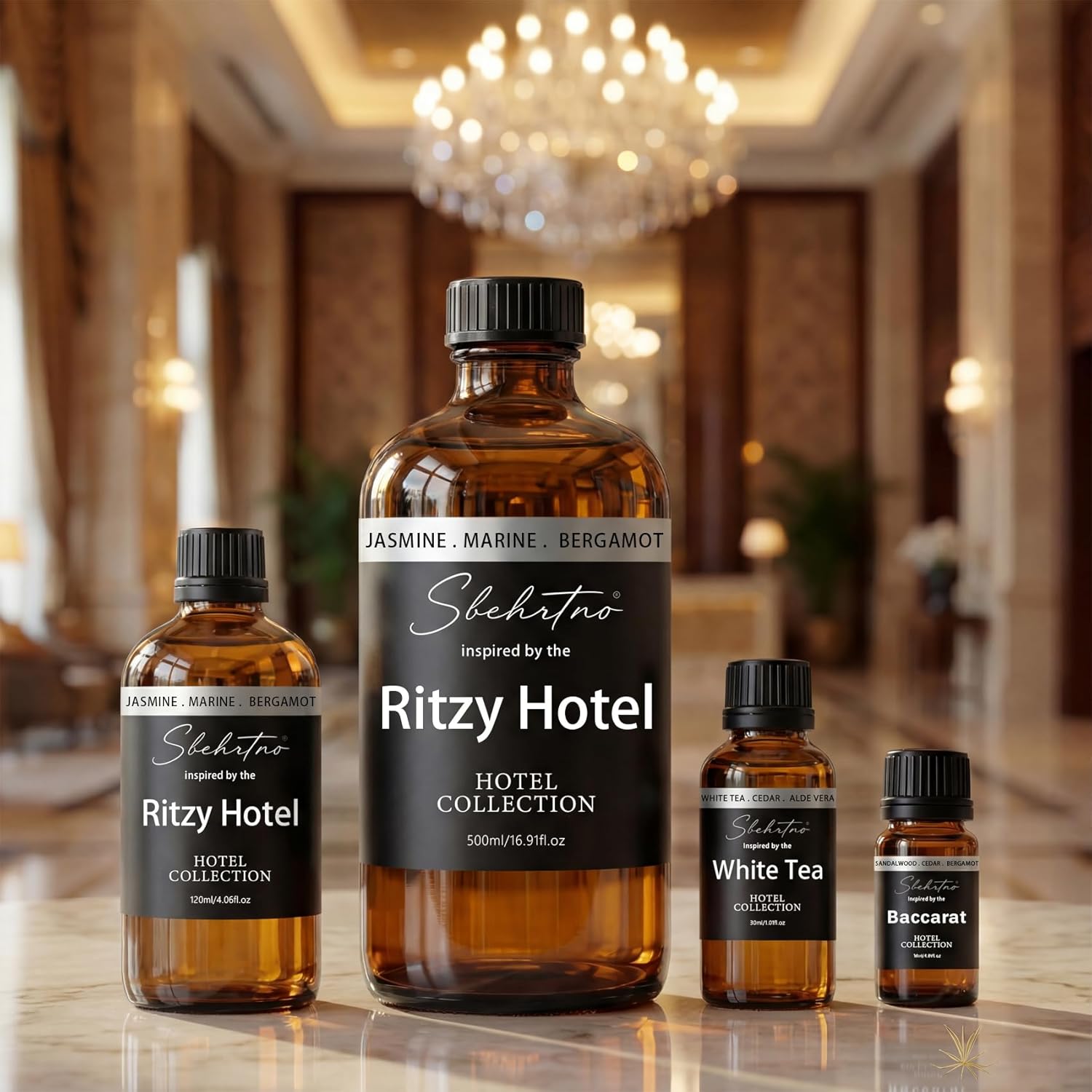 Hotel Collection Diffuser Oil – Inspired by Iconic Five-Star Coastal Hotel Scents – for Essential Oil & Waterless Diffusers (0.34 Fl Oz (Pack of 1))