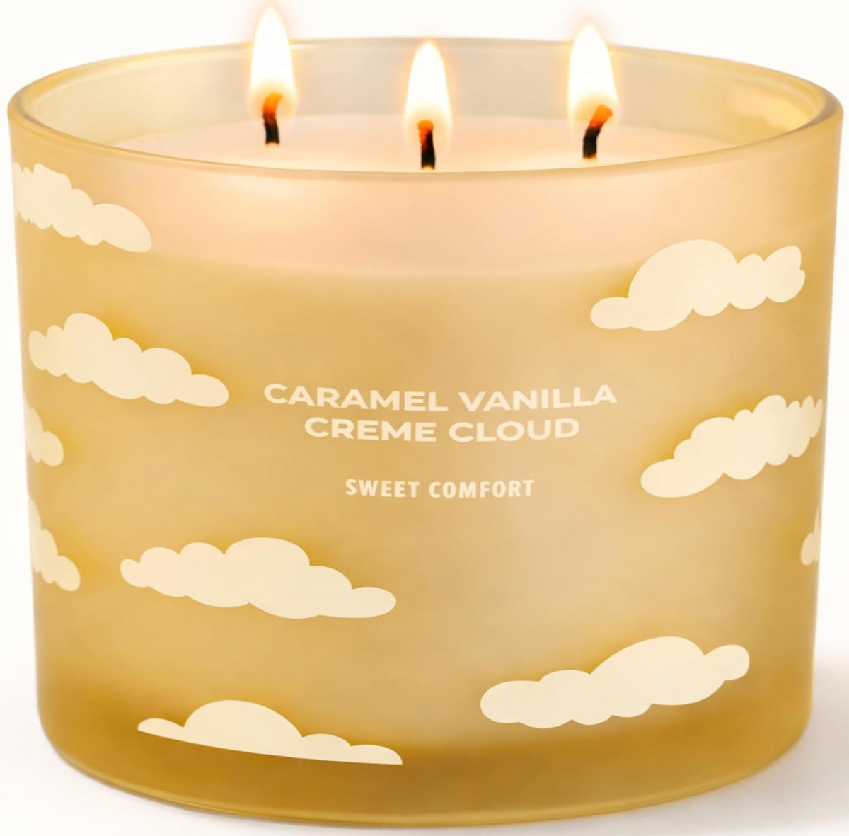 Caramel Vanilla Creme Scented Candle
