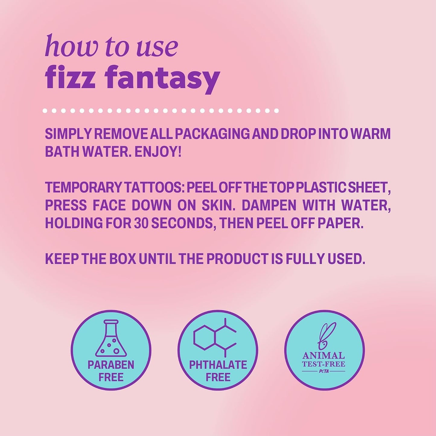 ONYX Professional Fizz Fantasy Bath Bomb for Kids, Groovy Grape Scented | Natural Kids Bath Bombs with Surprise Toy or Tattoo | Montessori & STEM Inspired Bath Play, 4 Count