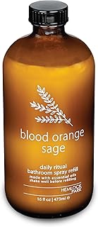 Hemlock Park Blood Orange Sage Room & Linen Spray Refill | Botanical Mist Crafted with Essential Oils | 16 oz