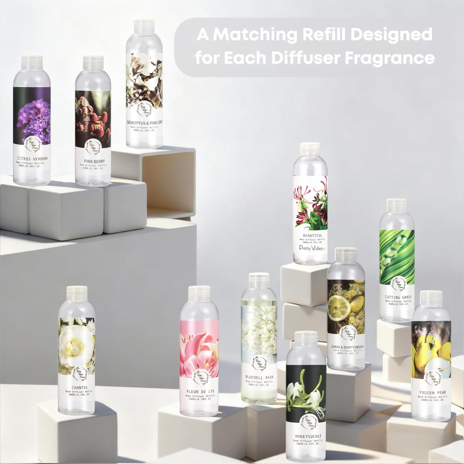 Pretty Valley Reed Diffuser Refill (Chantel)