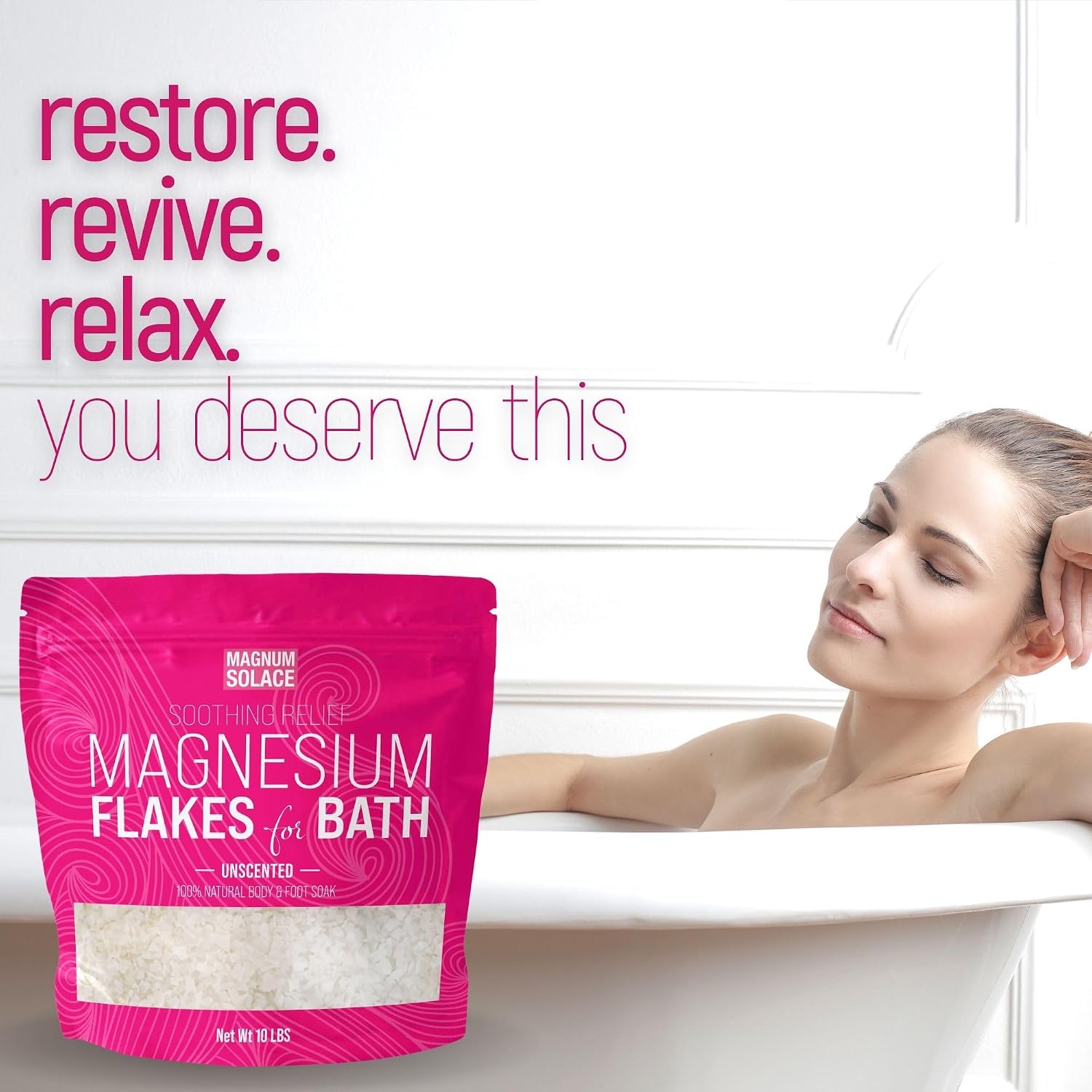 20 LBS Magnesium Flakes Bundle