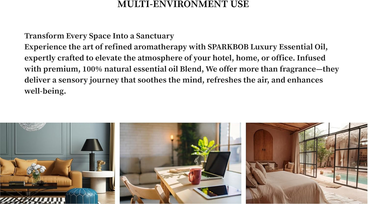 Luxury Essential Oil Blend Therapeutic Grade Aromatherapy Oil for Diffuser, Massage, Spa & Relaxation | Stress Relief & Wellness Gift Ready Packaging 1Fl Oz (Vanilla Noir)