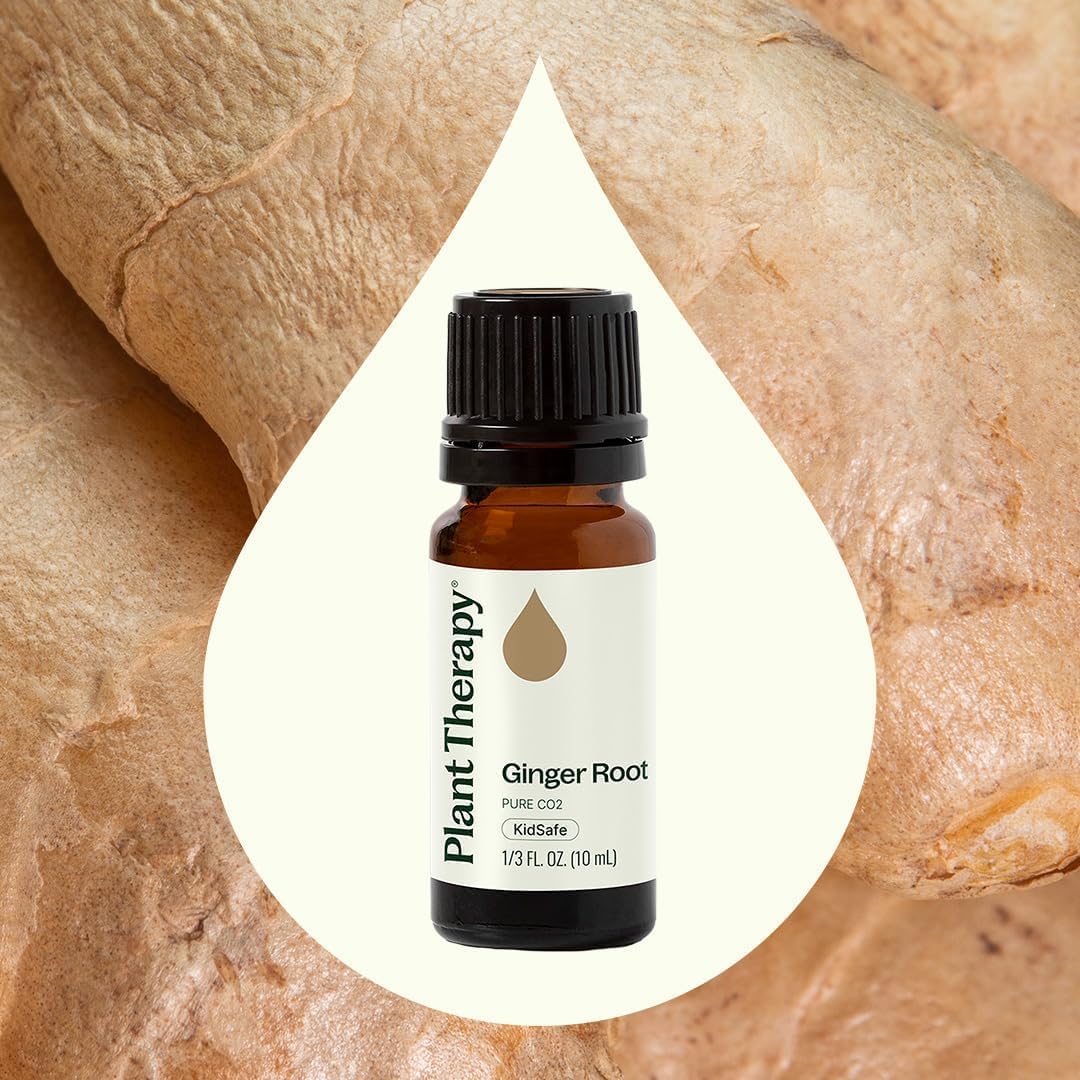 Plant Therapy Ginger Root CO2 Essential Oil 10 mL