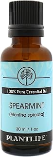 Plantlife Spearmint Aromatherapy Essential Oil - Straight from The Plant 100% Pure Therapeutic Grade - No Additives or Fillers - 30 ml
