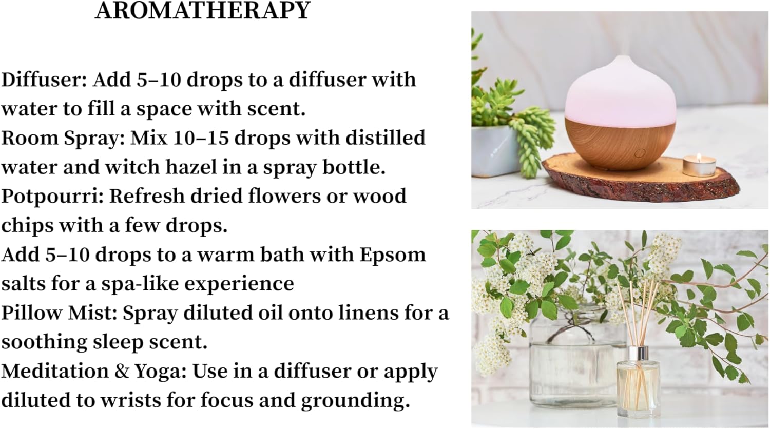 Luxury Essential Oil Blend Therapeutic Grade Aromatherapy Oil for Diffuser, Massage, Spa & Relaxation | Stress Relief & Wellness Gift Ready Packaging 1Fl Oz (Vanilla Noir)
