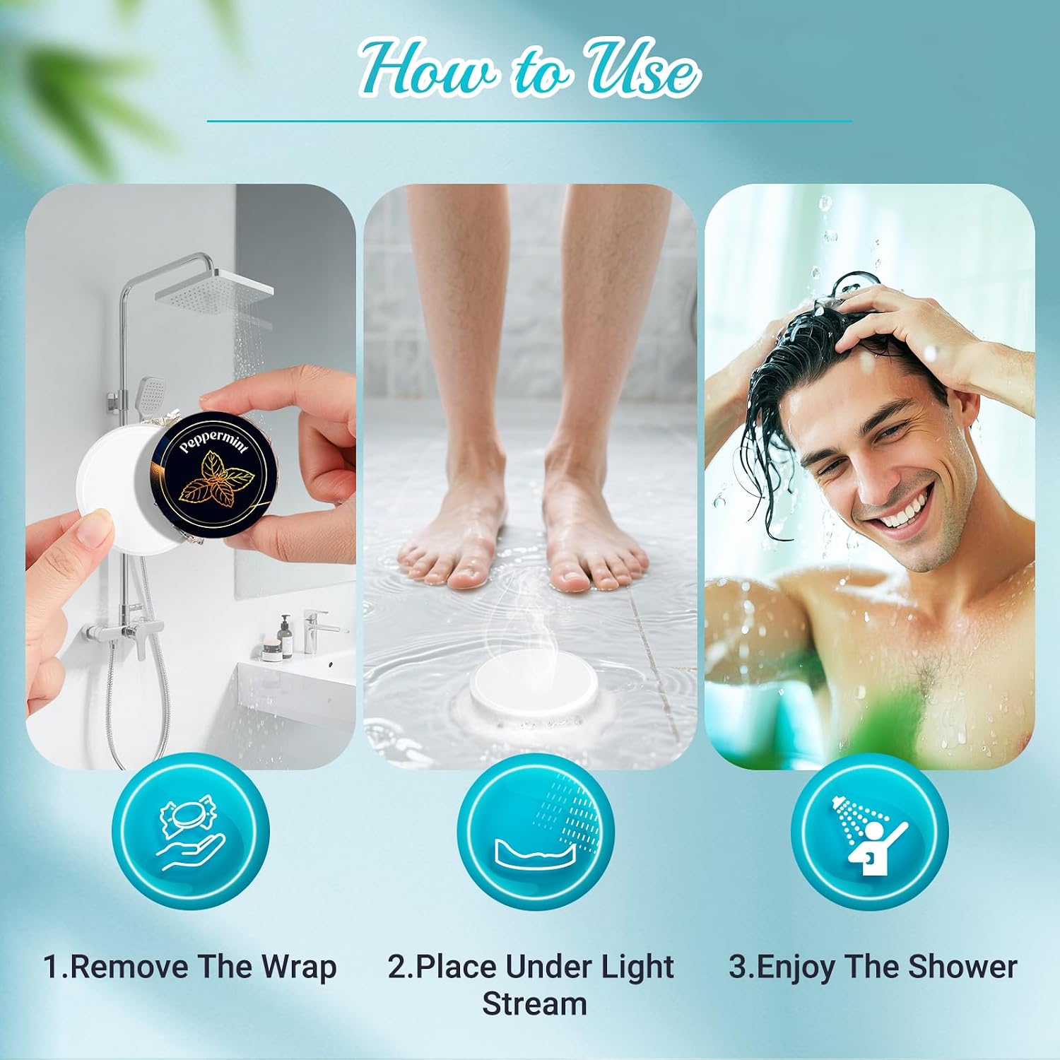 Shower Steamers Aromatherapy for Men 8 Pack, Fathers Day Dad Gifts for Husband Dad Grandpa Son Boyfriend from Daughter Wife, Bath Bombs Self Care Relaxation Stress Relief Birthday Gifts for Men