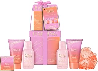 Baylis & Harding Jojoba, Vanilla & Almond Oil Luxury Pamper Present Gift Set For Women - Vegan Friendly