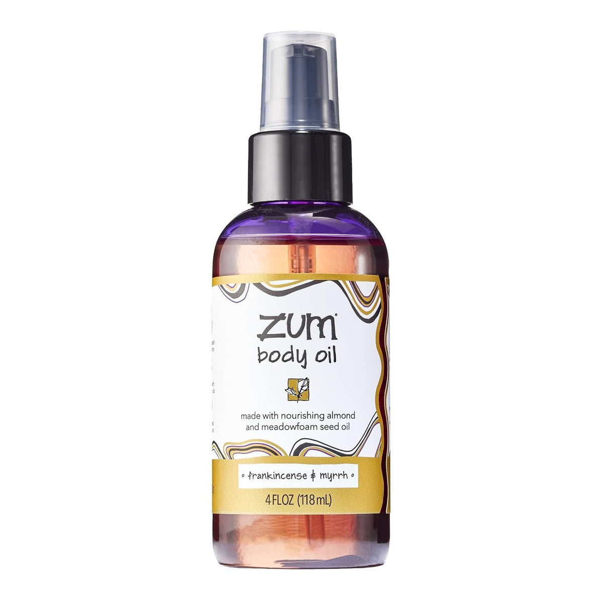 Indigo Wild Zum Frankincense & Myrrh Body Oil - Nourishing Body Massage Oil for Massage Therapy & Hydration - Nourishing
