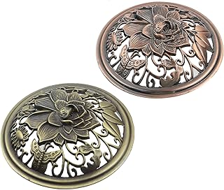 2Pcs Candle Cover Lotus Topper Candle Jars Cover Scented Lid Metal Aromatherapy Toppers