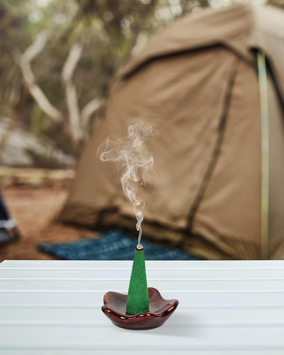 Mosquito Repellent Cones 60 Pcs - Outdoor Citronella Incense Cones, Long Lasting Citronella Scent, Effective for Patio, Garden, Camping
