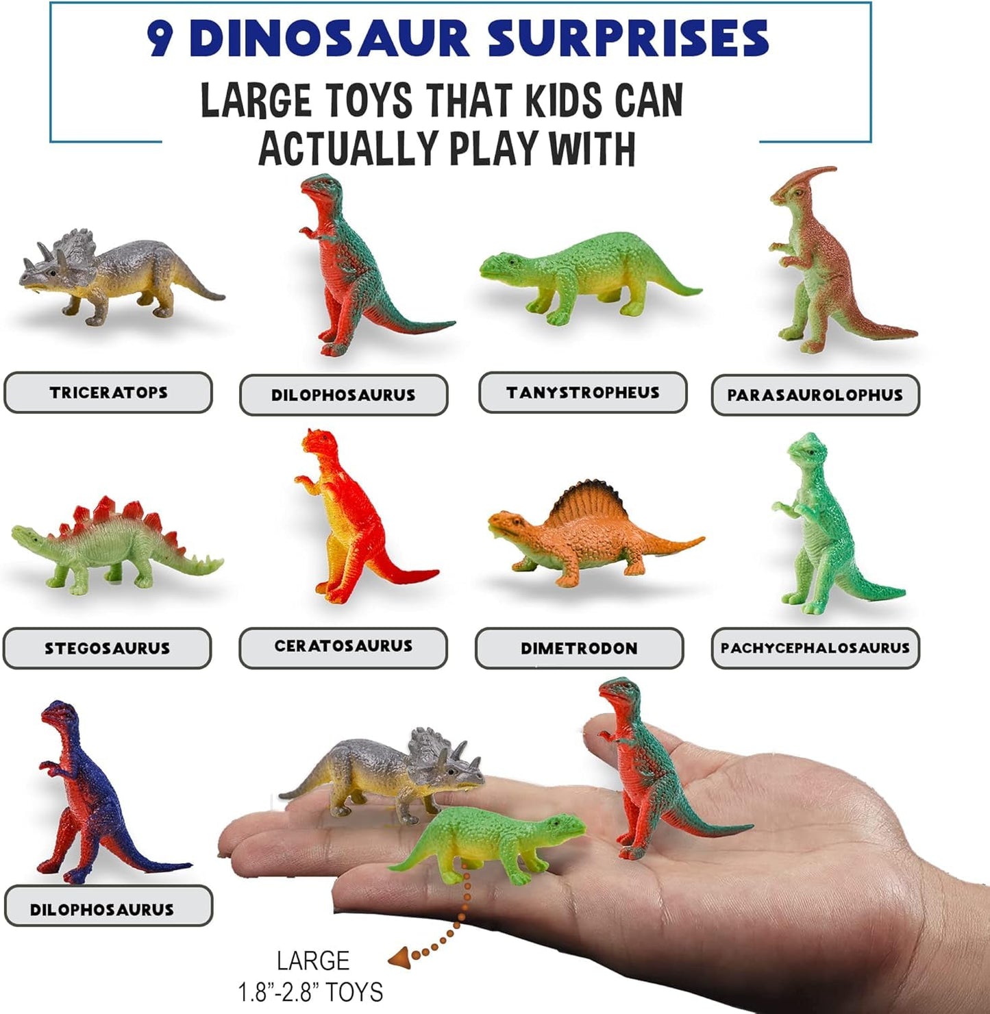 Bath Bombs for Kids with Surprise Toys Inside Plus Dinosaur Puzzle - Set of 9 Organic Dino Egg Bath Bombs with Rich Bubbles, Birthday Gifts for Kids