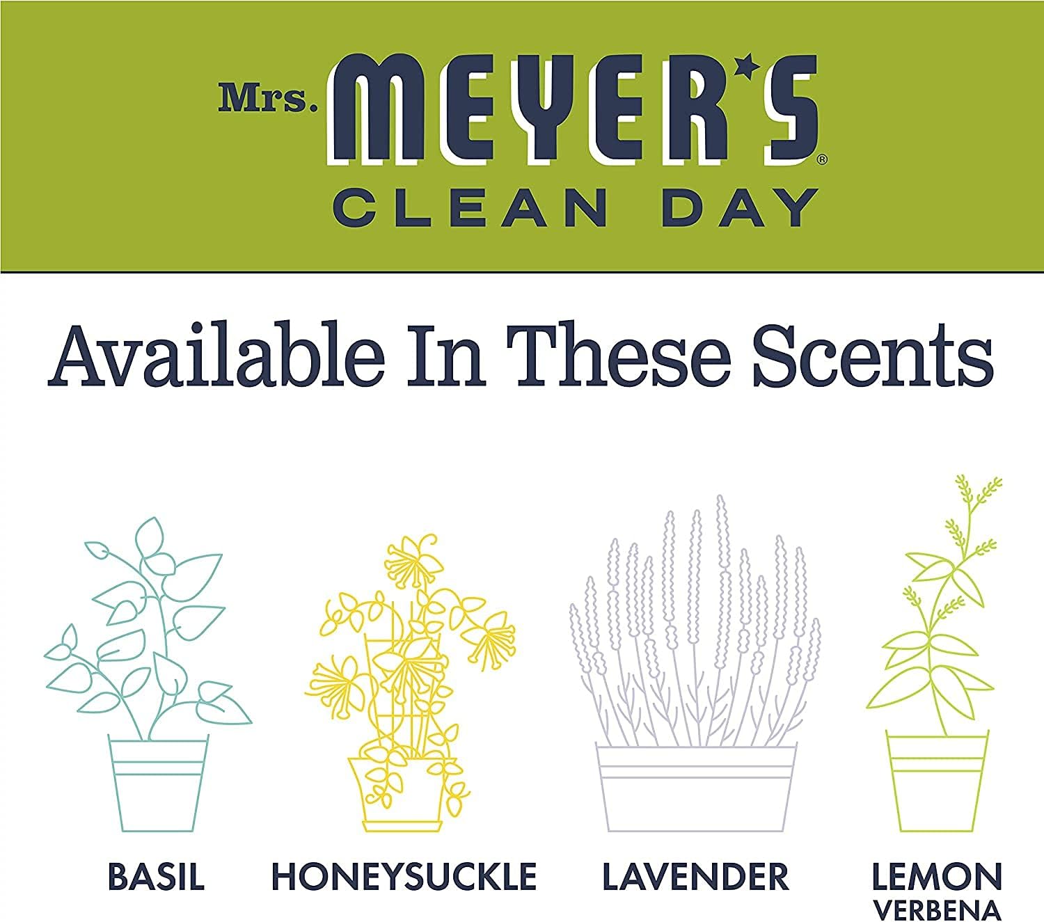 Mrs. Meyer’s Clean Day Room Freshener Spray, Lemon Verbena Scent, Instant & Refreshing Fragrance Made with Essential Oils (8 Fl Oz, Pack of 1)