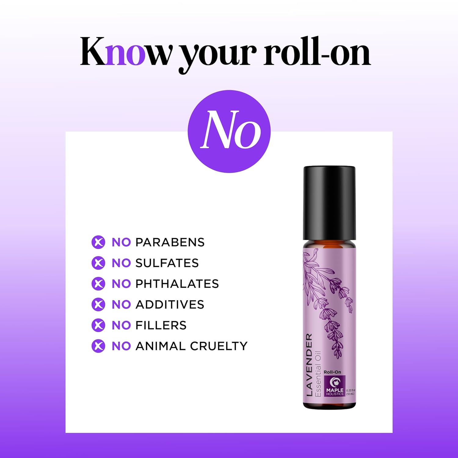 Lavender Essential Oil Roll On - Calming Aromatherapy Oil Roller for Sleep Headaches and Relaxation - Natural Pre-Diluted Sleep Oil for Nighttime Relaxation with Lavender Essential Oil for Skin 3-Pack