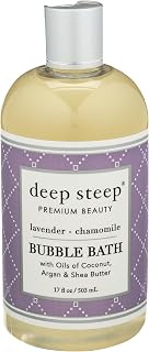 Deep Steep Bubble Bath, Lavender Chamomile, 17 Ounces