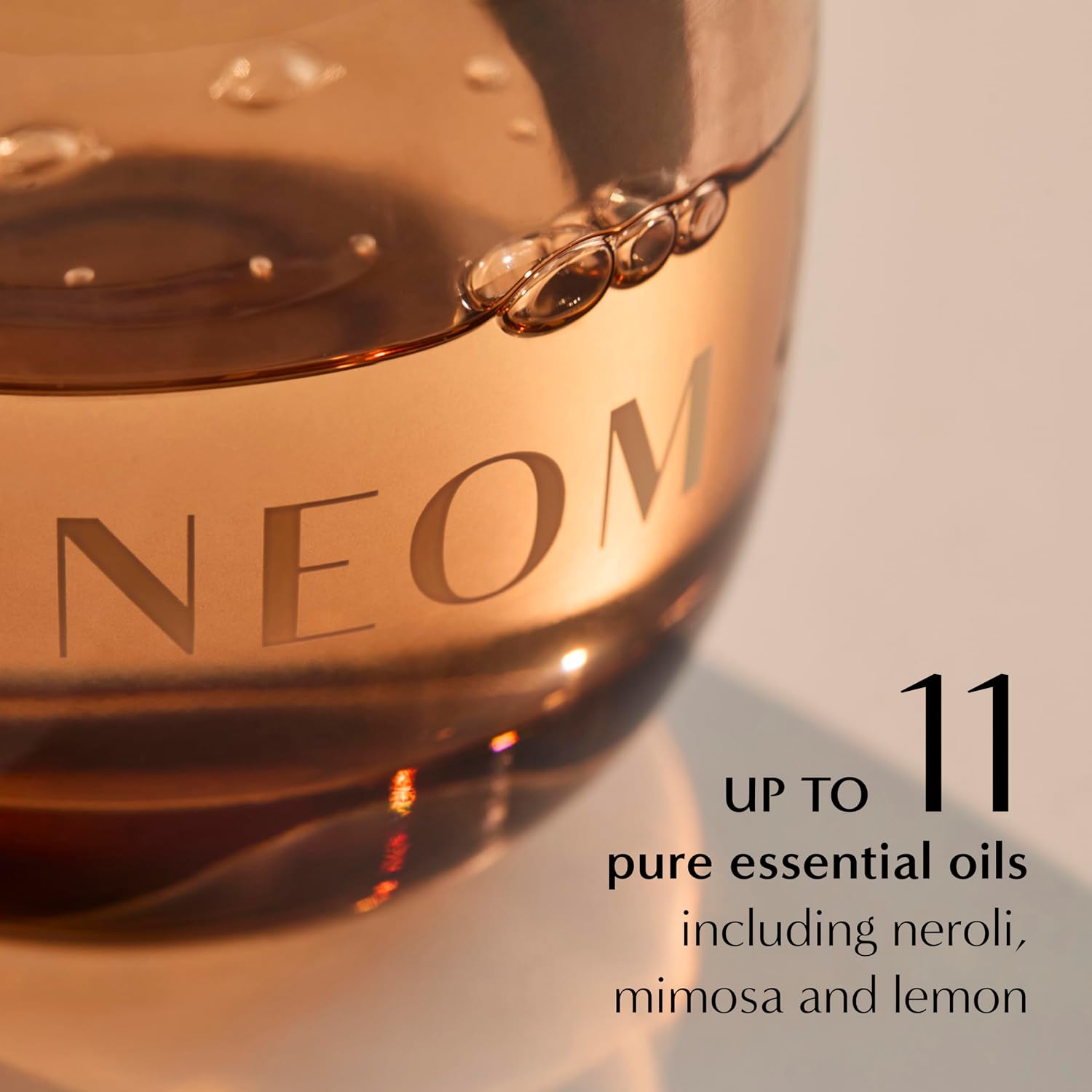 NEOM Happiness Reed Diffuser Refill, 100ml | Neroli, Mimosa & Lemon I Lasts 12 Weeks I Pure Essential Oils I 100% Natural